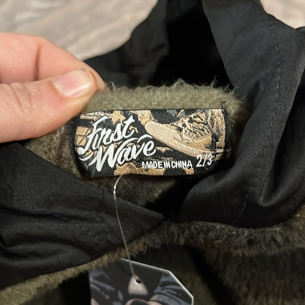 First wave camo sherpa pullover - Picture 5 of 5